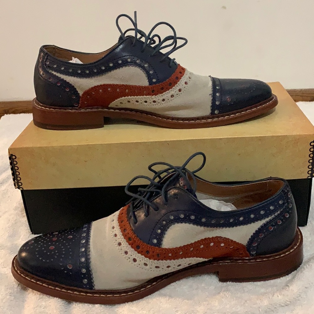 Johnson & Murphy dress shoes.